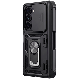 Sentinel H1 — Stoßabsorbierende Hülle mit um 360° drehbarem Ring für Galaxy Z Fold 7, 6, 5