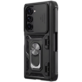 Sentinel H1 — Stoßabsorbierende Hülle mit um 360° drehbarem Ring für Galaxy Z Fold 7, 6, 5