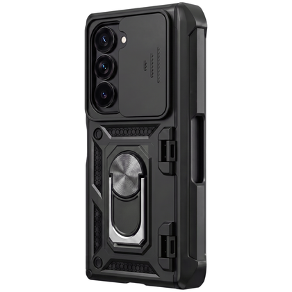 Sentinel H1 — Stoßabsorbierende Hülle mit um 360° drehbarem Ring für Galaxy Z Fold 7, 6, 5