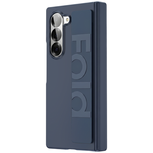 Axis P2 — Schlanke Scharnier-Schutzhülle mit Handgelenkschlaufe für Galaxy Z Fold 8 Ultra, 7, 6, 5