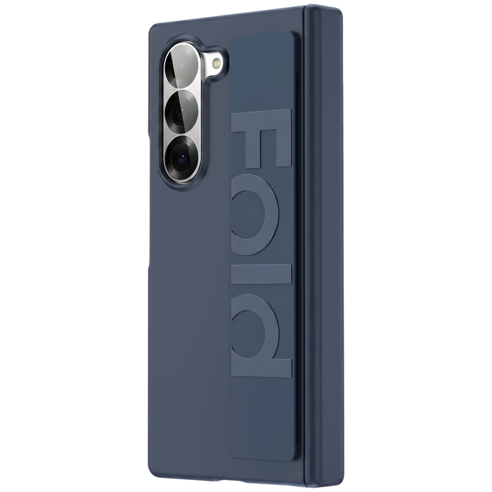 Axis P2 — Schlanke Scharnier-Schutzhülle mit Handgelenkschlaufe für Galaxy Z Fold 8 Ultra, 7, 6, 5
