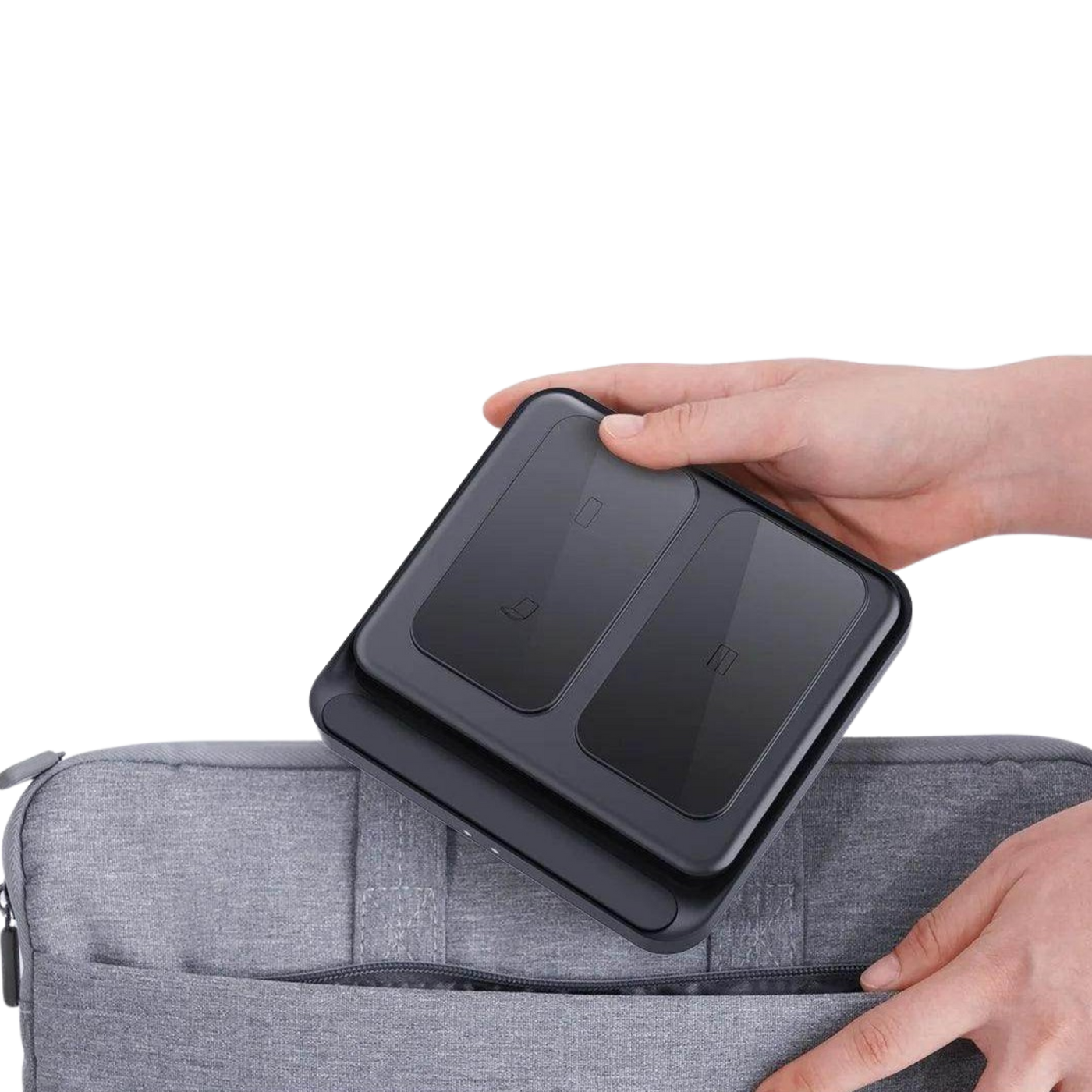 Falten – Passt in eine Laptop-Hülle