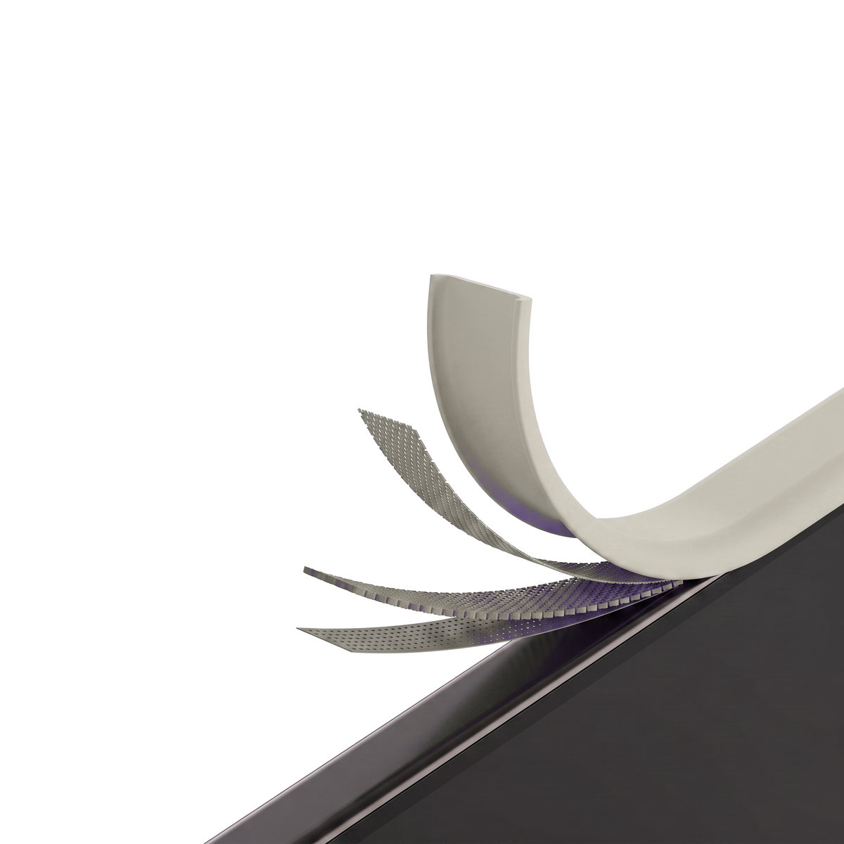 Cream Apex M3 four-layer construction with shock-absorbing internal layers