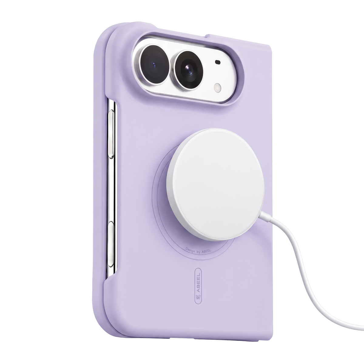 Apex M3 iPhone Duo case in Lavender with MagSafe wireless charger