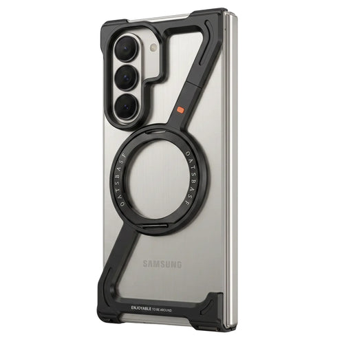 Halo M1 aluminium MagSafe magnetic case with rotating ring for Galaxy Z Fold 7