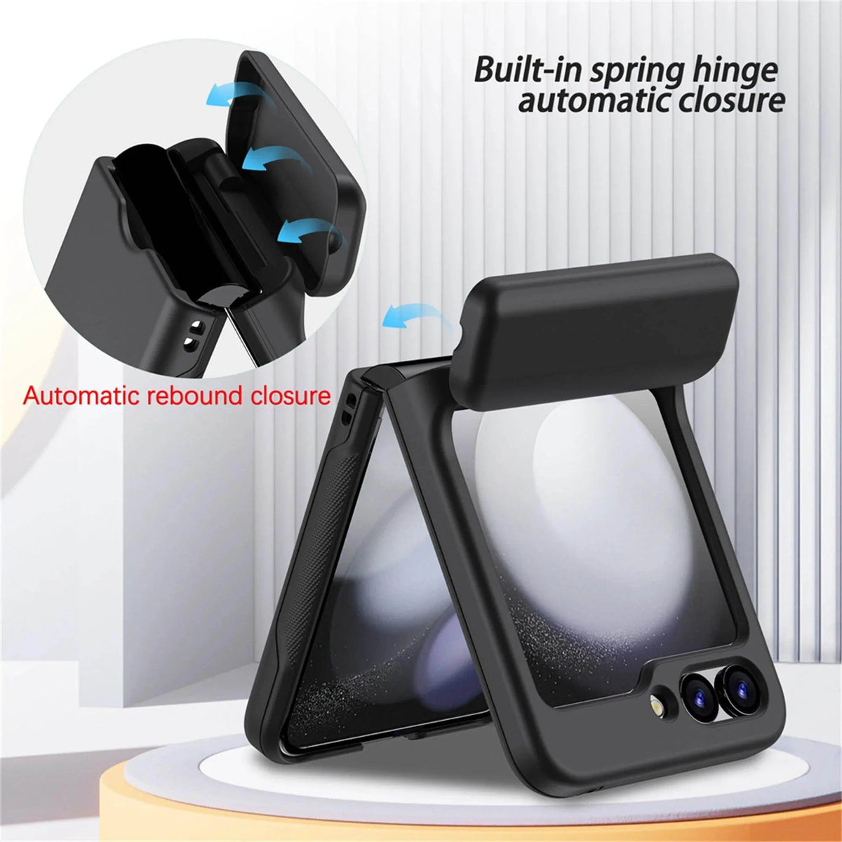Commuter L1 Galaxy Z Flip case card slot detail