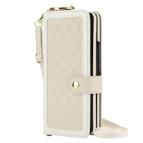 Dash C1 — Gesteppte Crossbody-Wallet-Hülle für Galaxy Z Fold 7, 6, 5