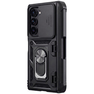 Sentinel H1 — Stoßabsorbierende Hülle mit um 360° drehbarem Ring für Galaxy Z Fold 7, 6, 5