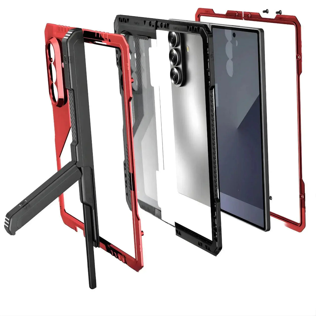 Vanguard H1 Galaxy Z Fold heavy-duty case rear view
